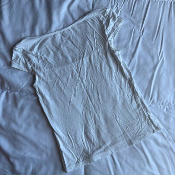 Wild Fable White Short Sleeve Tee - Picture 5 of 5